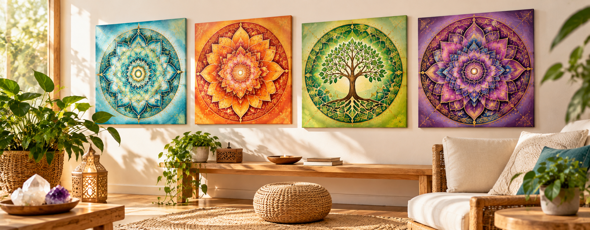 Mandala faliképek