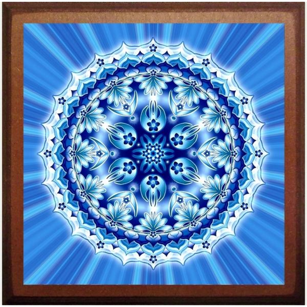 Barátság mandala falikép 