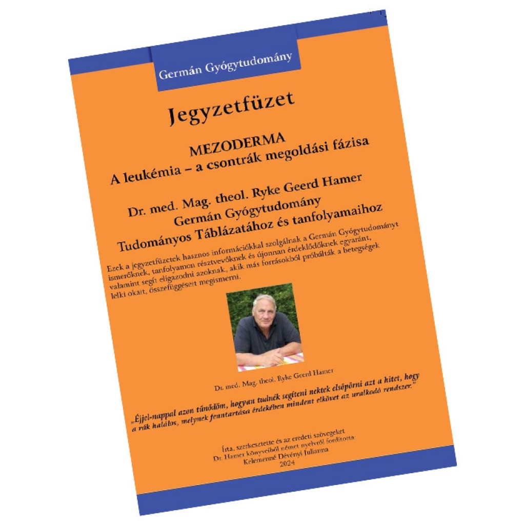 Germán Gyógytudomány: Mezoderma jegyzetfüzet
