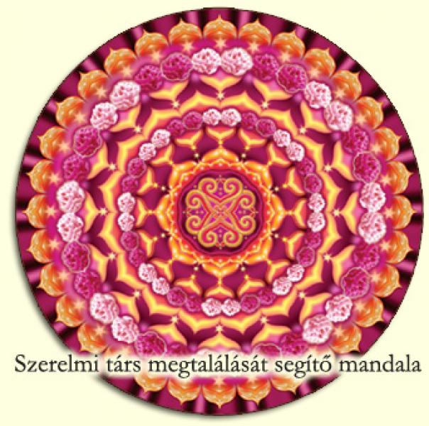 MANDALA FALIKÉP - SZERELEM